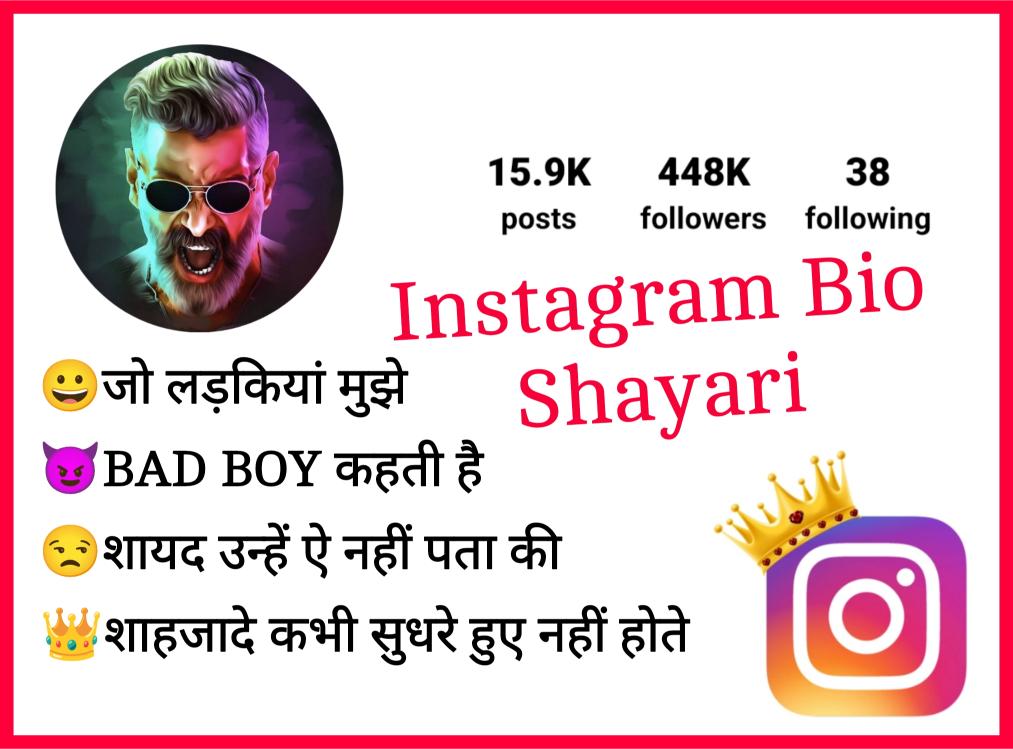 Instagram Bio Shayari