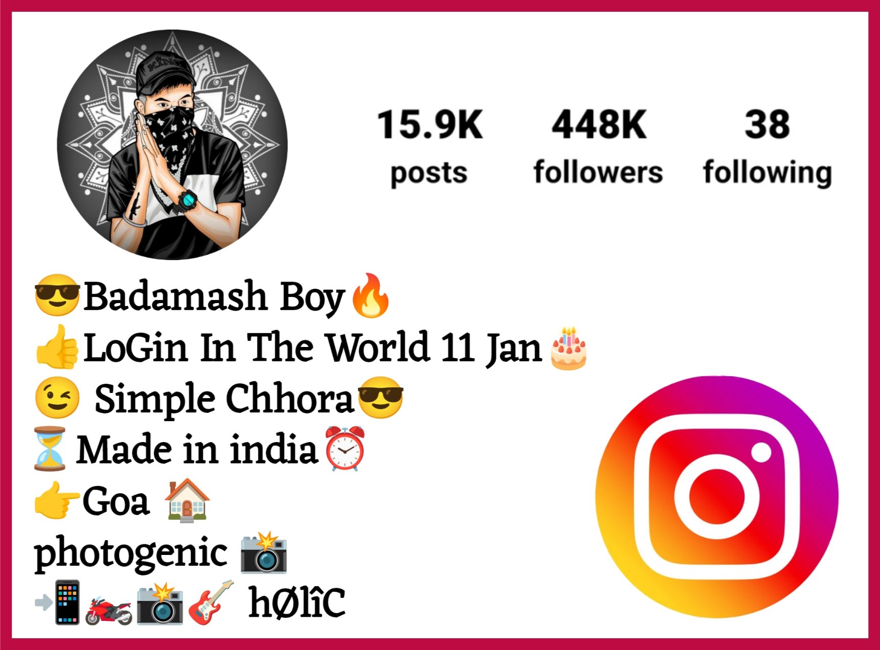 Instagram Bio in Hindi