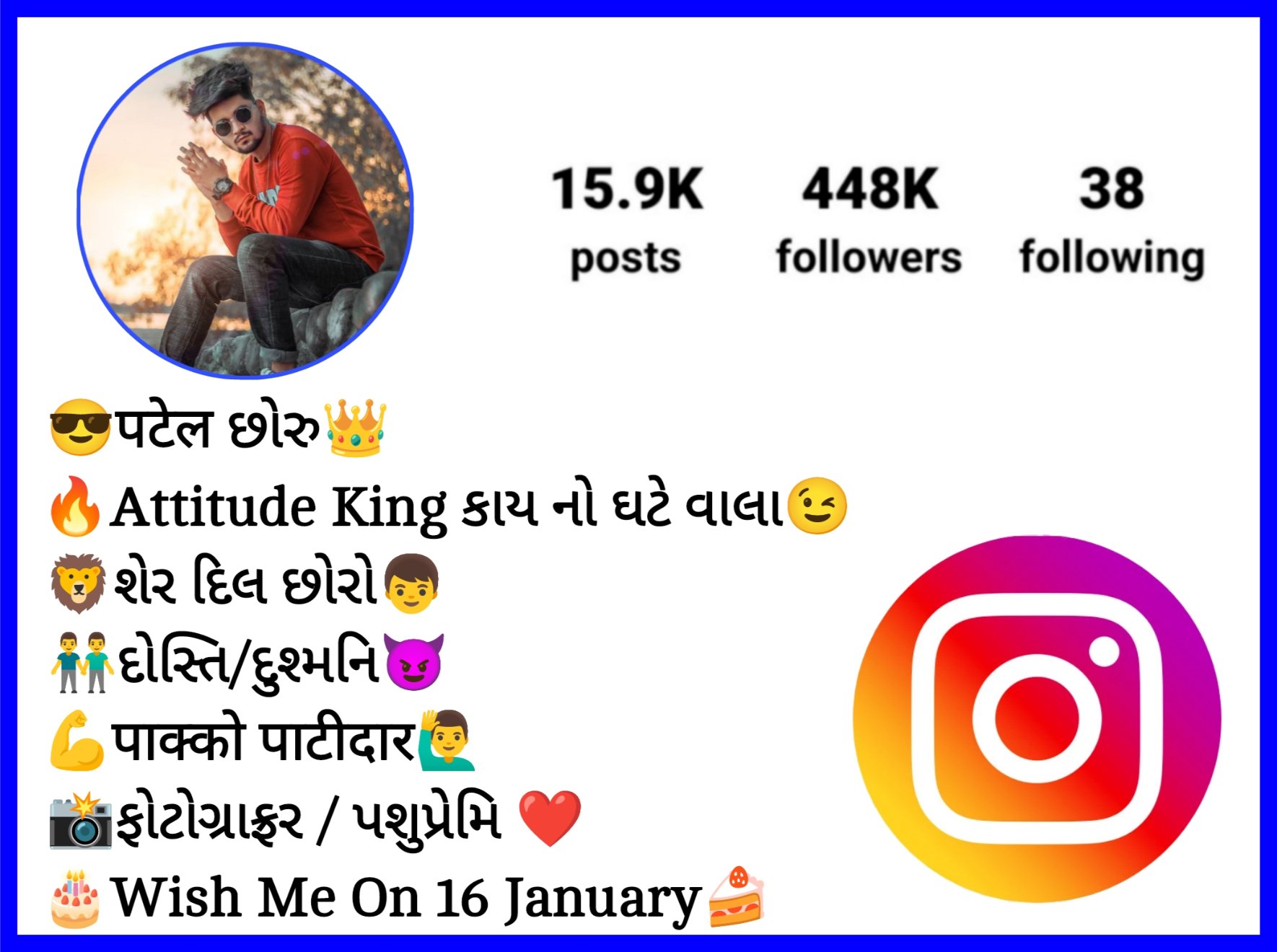 Patel Bio For Instagram